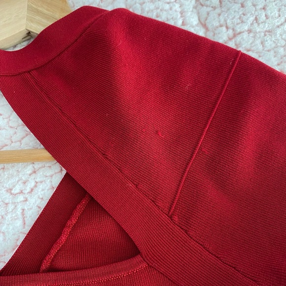 Marciano stretch top in red - Picture 4 of 10